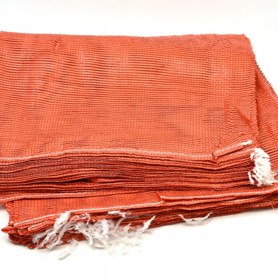WORKI SIATKOWE AŻUROWE 50KG NA ZIEMNIAKI DREWNO SIATKOWY 60X110cm 100szt