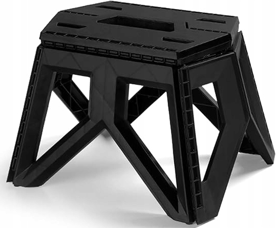 Taboret Składany Duży Stołek Krzesło Składane Wytrzymałe Rozkładany