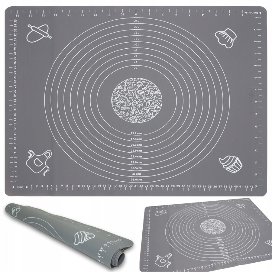 DUŻA STOLNICA SILIKONOWA MATA KUCHENNA 65x45 XXL SOLIDNA