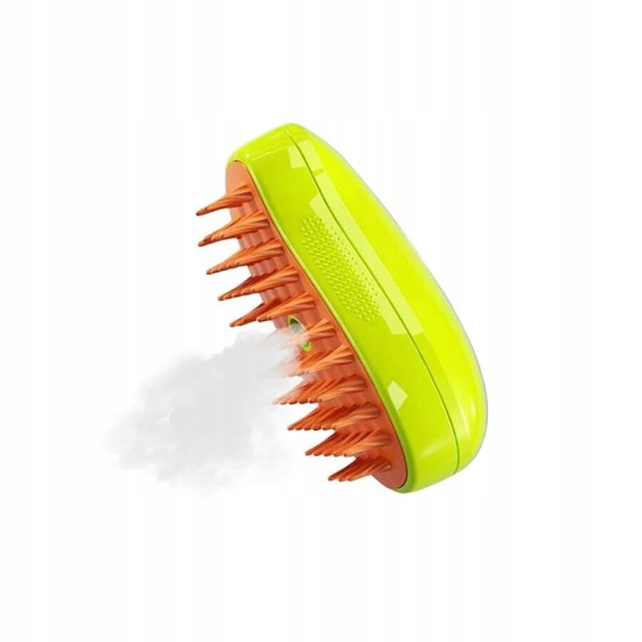 SZCZOTKA PAROWA DLA ZWIERZĄT PSA KOTA ELEKTRYCZNA DO PIELĘGNACJI SIERŚCI