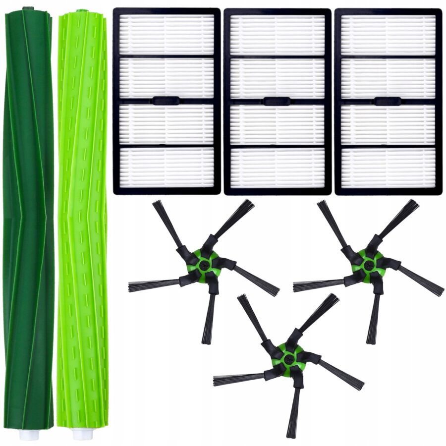 ZESTAW SZCZOTKI FILTRY WAŁKI AKCESORIA DO iROBOT ROOMBA S9 S9+