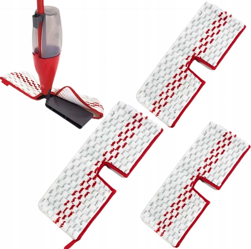 WKŁAD DO MOPA PŁASKIEGO Z SPRYSKIWACZEM NAKŁADKA MIKROFIBRY SPRAY VILEDA