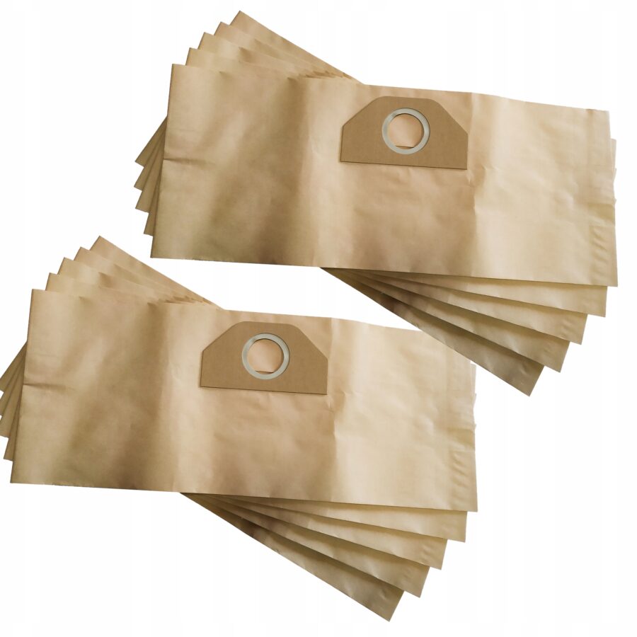 10X Worki do odkurzacza do KARCHER MV3 WD3 200 6.959-130.0 MOCNE