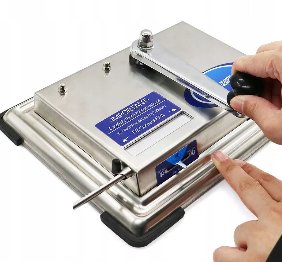 Maszynka do robienia papierosów TŁOKOWA NABIJARKA Ręczna Skręcania Kręcenia