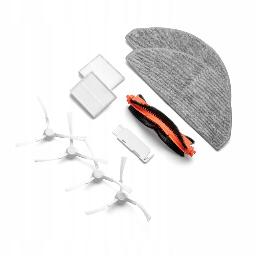 Zestaw akcesoriów Szczotki Filtry Mopy do XIAOMI Robot Vacuum E10 E12