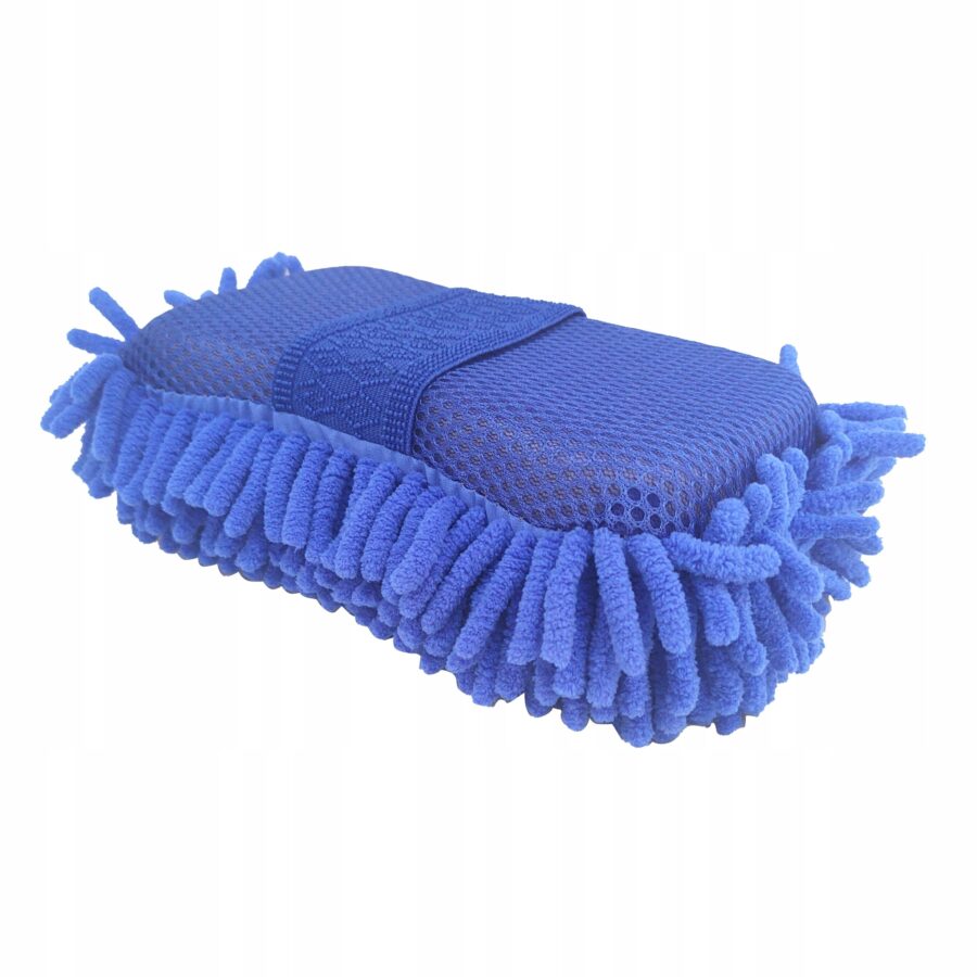 GĄBKA DO MYCIA SAMOCHODU AUTA DUŻA Z MIKROFIBRY XL MYJKA Z MIKROFIBRY GĄBKA