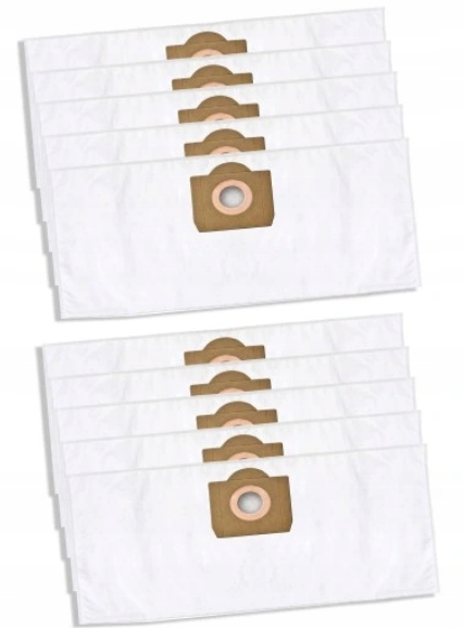 10x Worek Worki do odkurzacza Karcher WD 3 MV3 SE 4001 SE 4002 SYNTETYCZNE