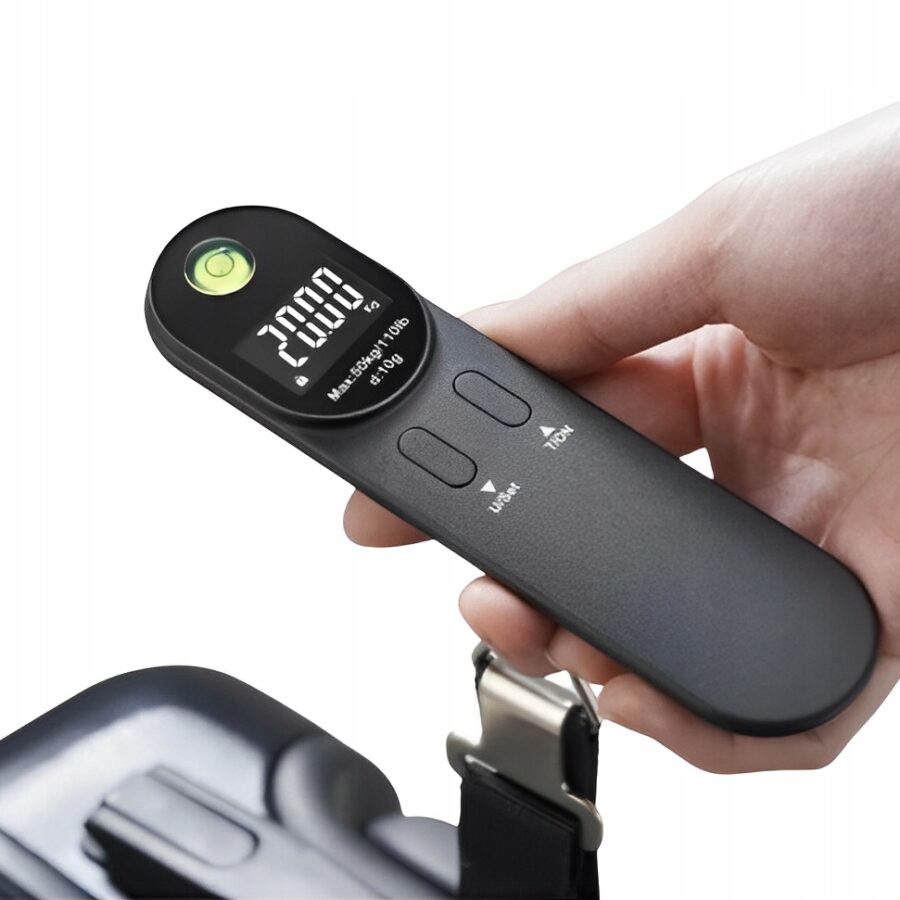 WAGA BAGAŻOWA HAKOWA LOTNICZA TURYSTYCZNA PODRÓŻNA WĘDKARSKA LCD 50kg