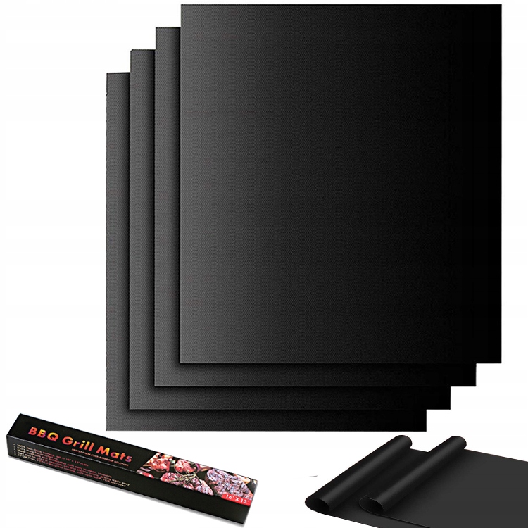 MATA TEFLONOWA TACKA NA GRILLA DO PIECZENIA SMAŻENIA BBQ 10 szt PODKŁADKA