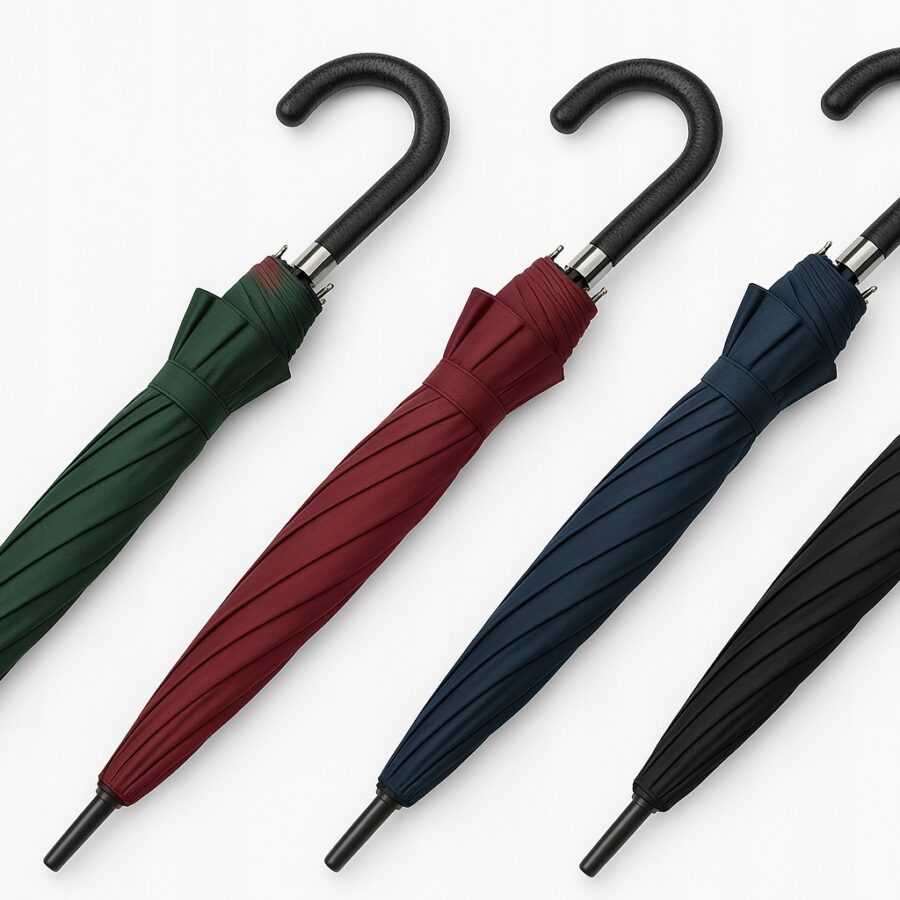 DUŻY PARASOL XL 81x92 CM BORDOWY CZARNY GRANATOWY ZIELONY SKŁADANY